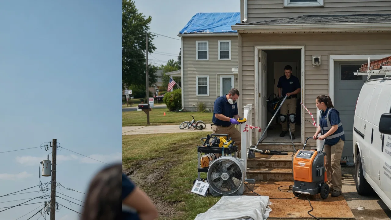 Water Damage Repair in Pandora, OH near me
